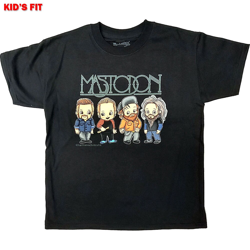 Mastodon Kids T-Shirt: Band Character (12-13 Years)