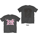 Yungblud Unisex T-Shirt: DEADHAPPY Pink (Back Print) (X-Large)