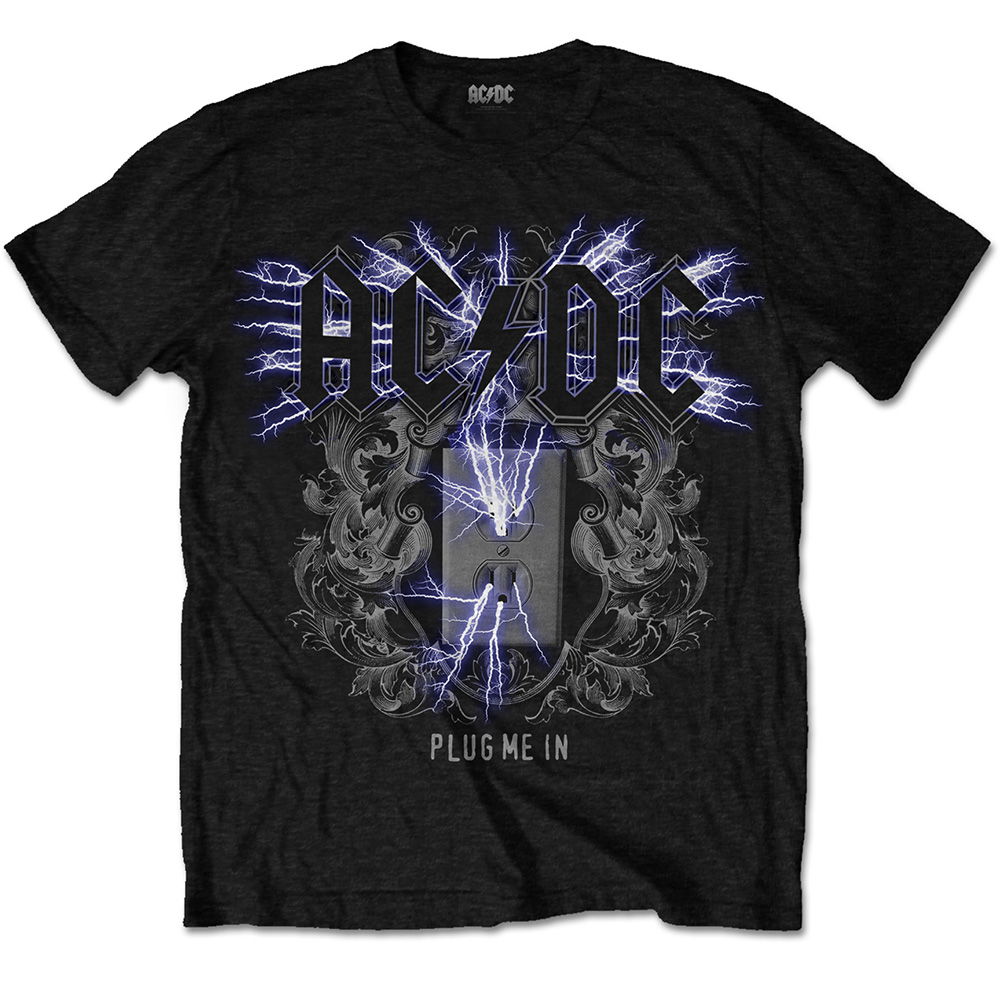 AC/DC Unisex T-Shirt: Electric (Large)