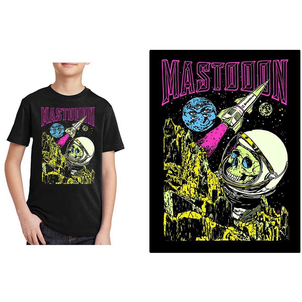 Mastodon Kids T-Shirt: Space Colorization (5-6 Years)