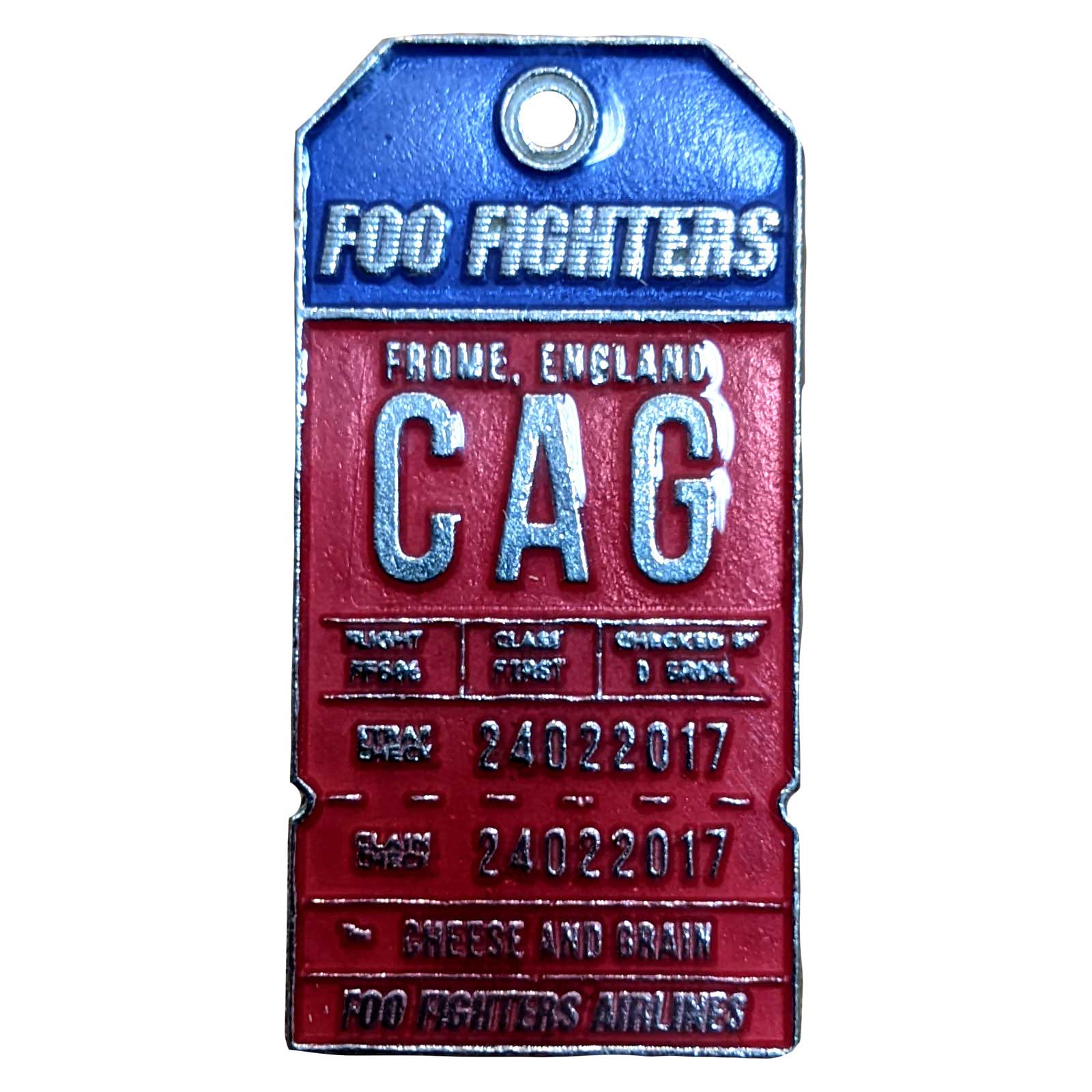 Foo Fighters Pin Badge: FF Logo
