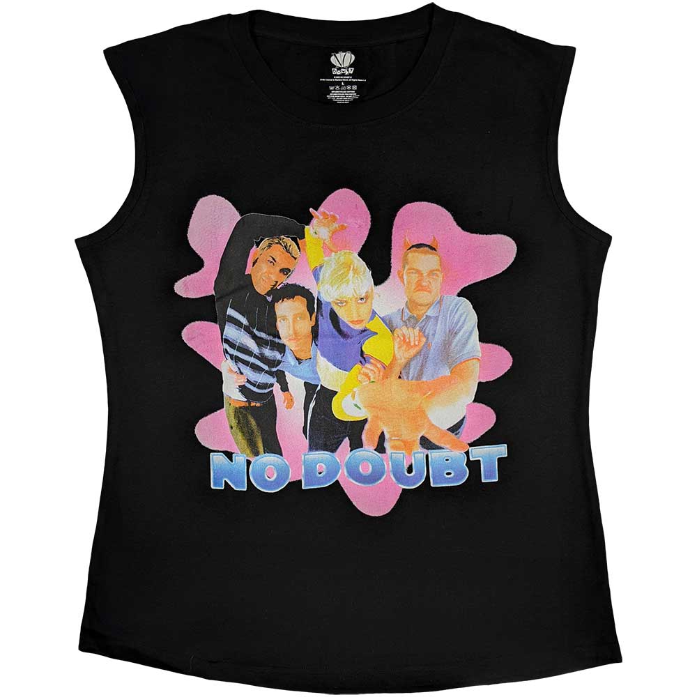 No Doubt Ladies Tank T-Shirt: Horns (Large)