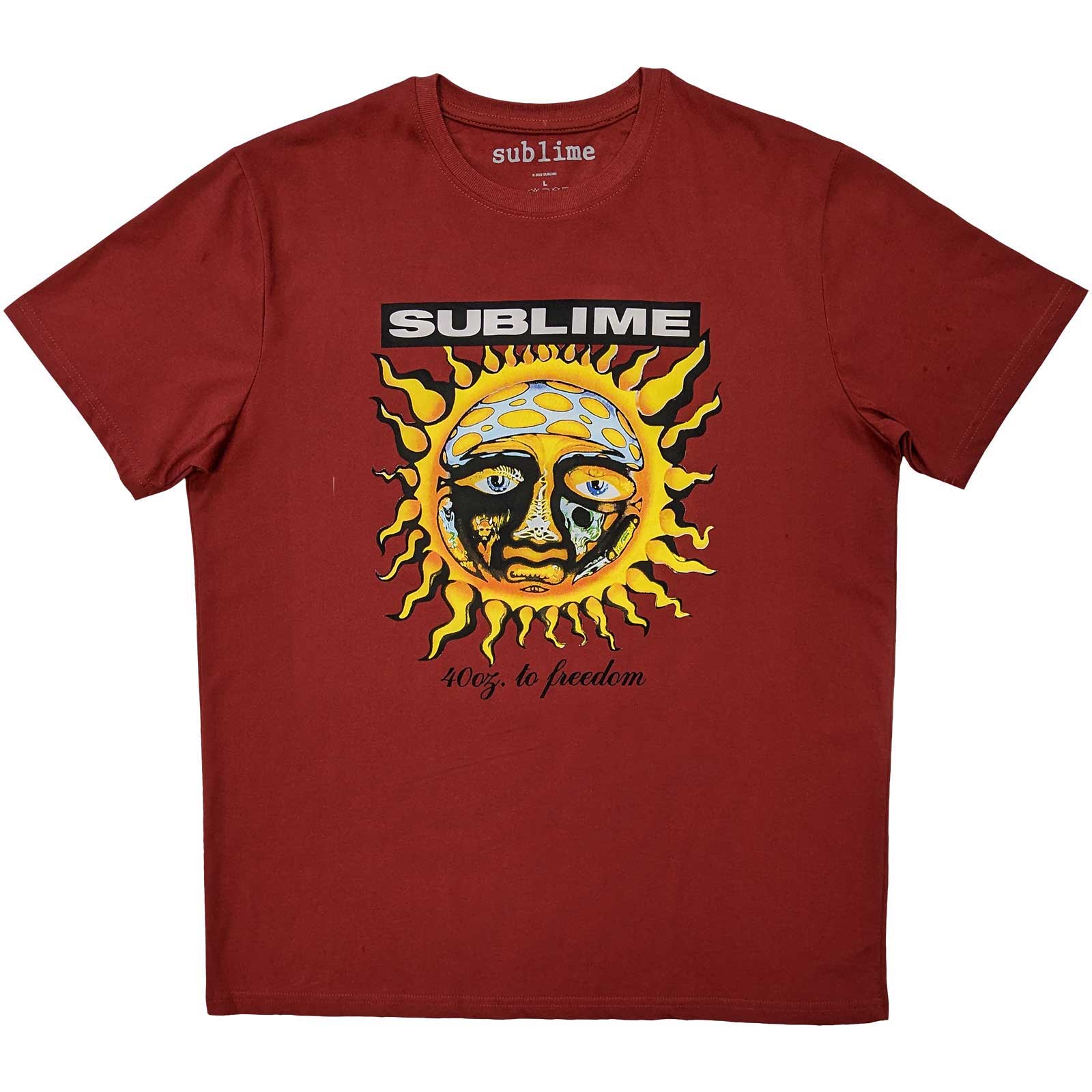 Sublime Unisex T-Shirt: GRN 40 Oz (Large)