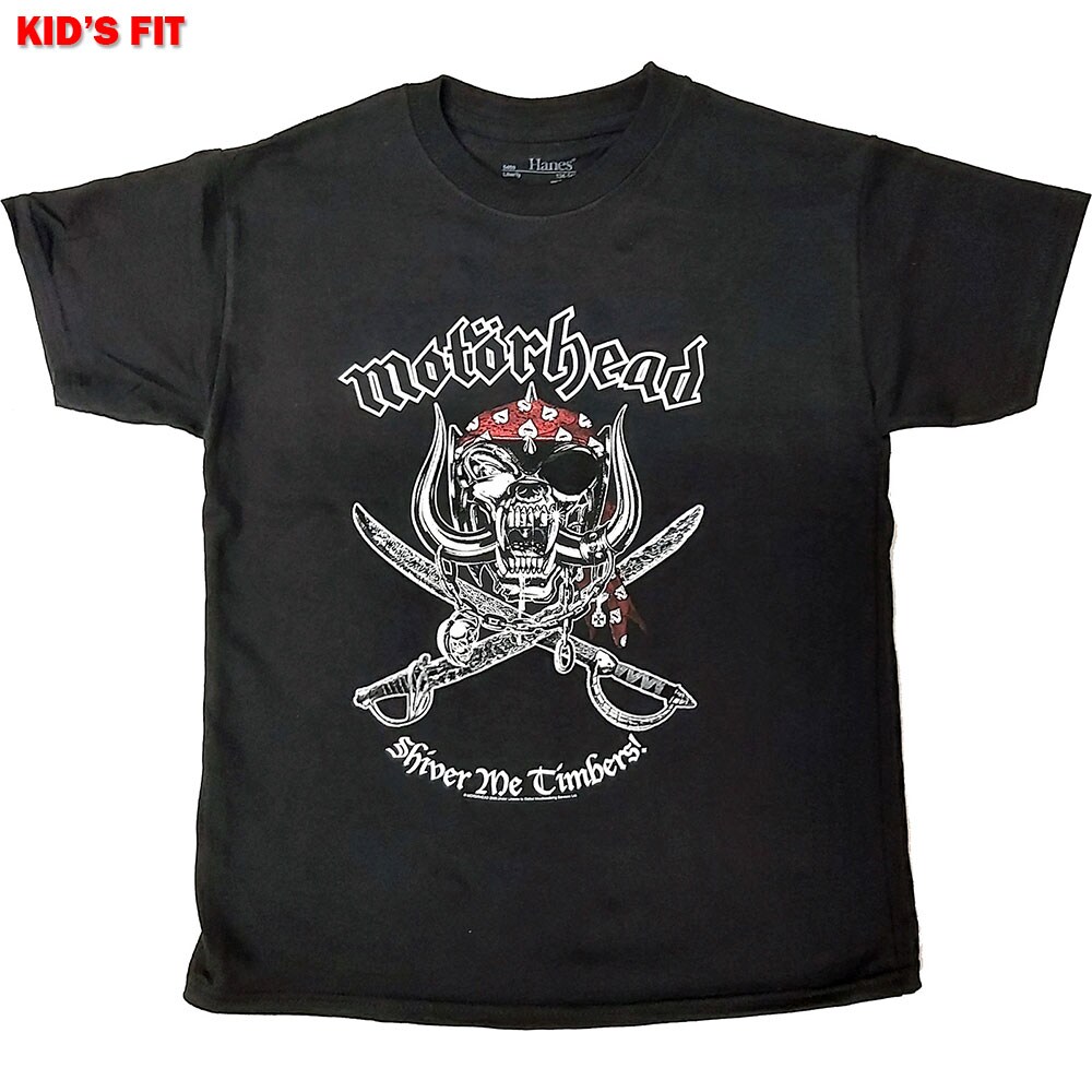 Motorhead Kids T-Shirt: Shiver Me Timbers (11-12 Years)