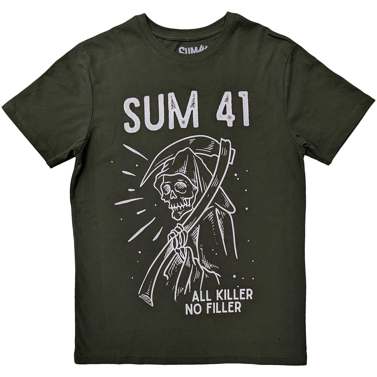 Sum 41 Unisex T-Shirt: Reaper (Medium)