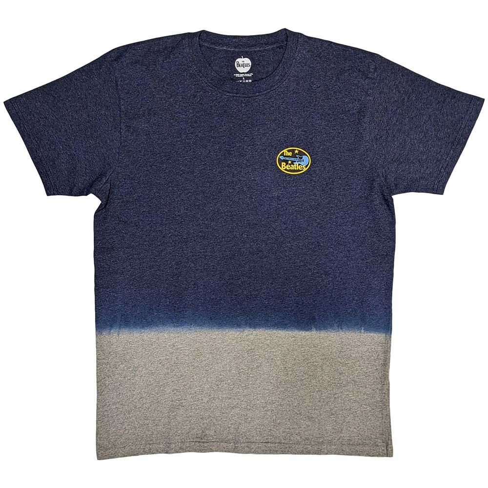 The Beatles Unisex T-Shirt: Oval Logo (Wash Collection) (Small)