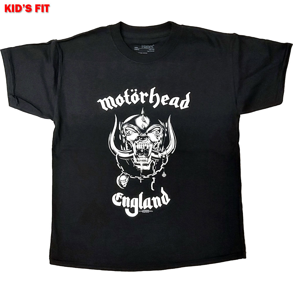 Motorhead Kids T-Shirt: England (11-12 Years)