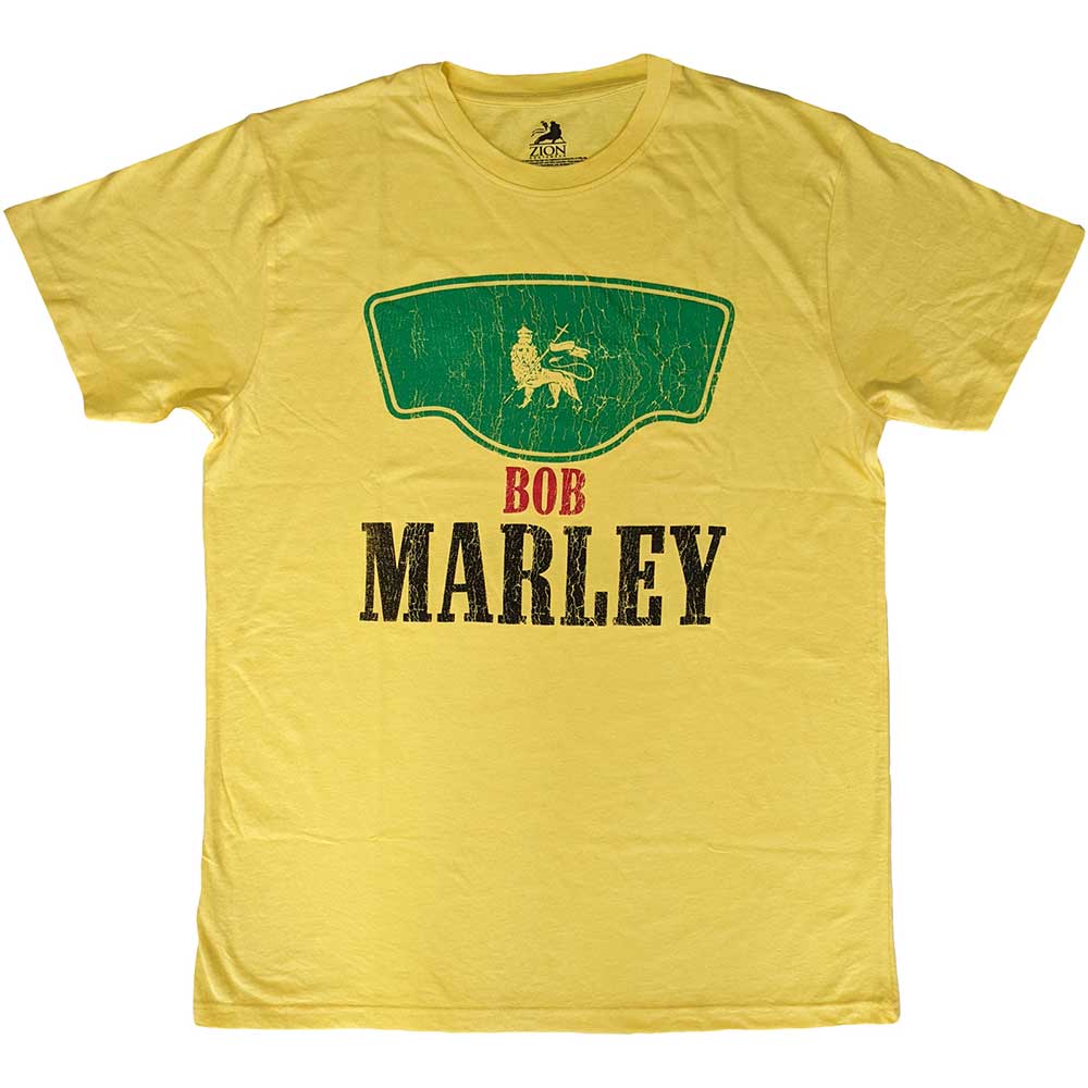Bob Marley Unisex T-Shirt: Vintage Green Label (Small)