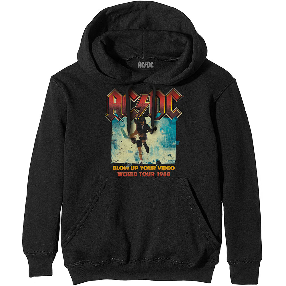 AC/DC Unisex Pullover Hoodie: Blow Up Your Video (Medium)