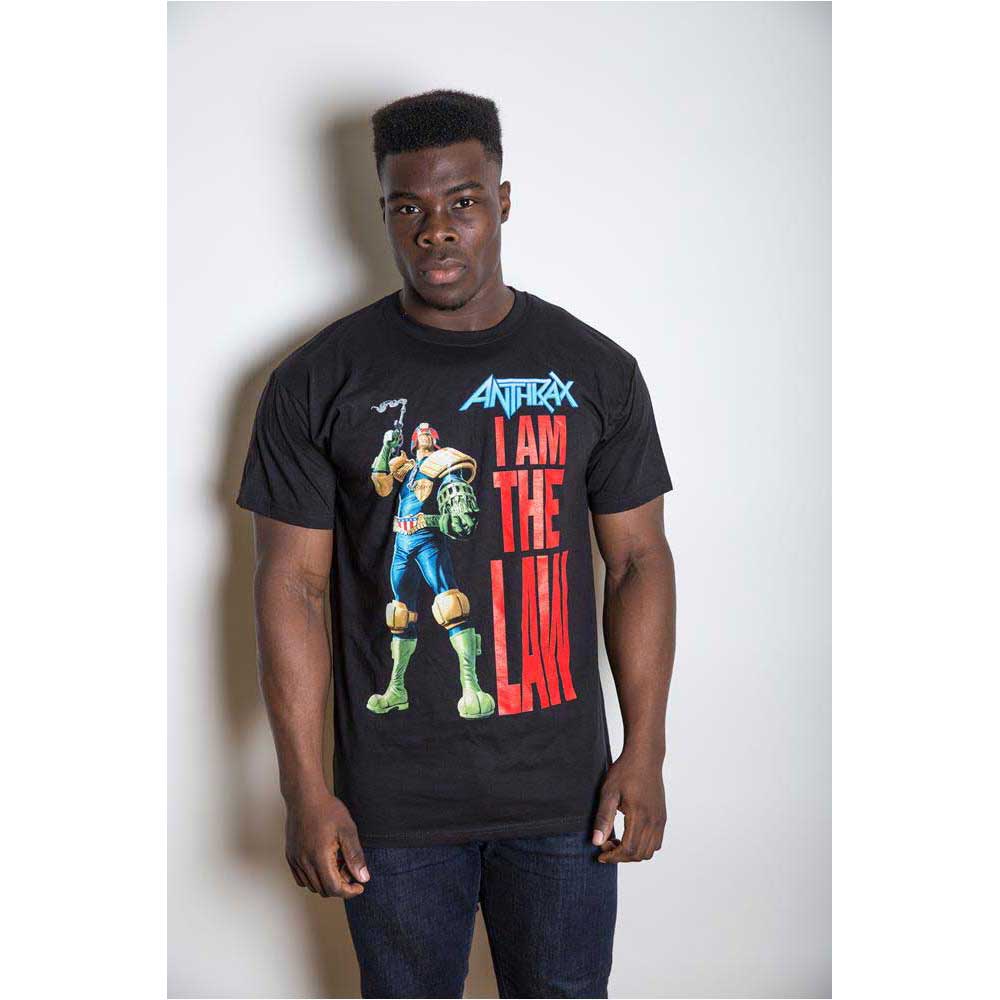 Anthrax Unisex T-Shirt: I am the Law (X-Large)