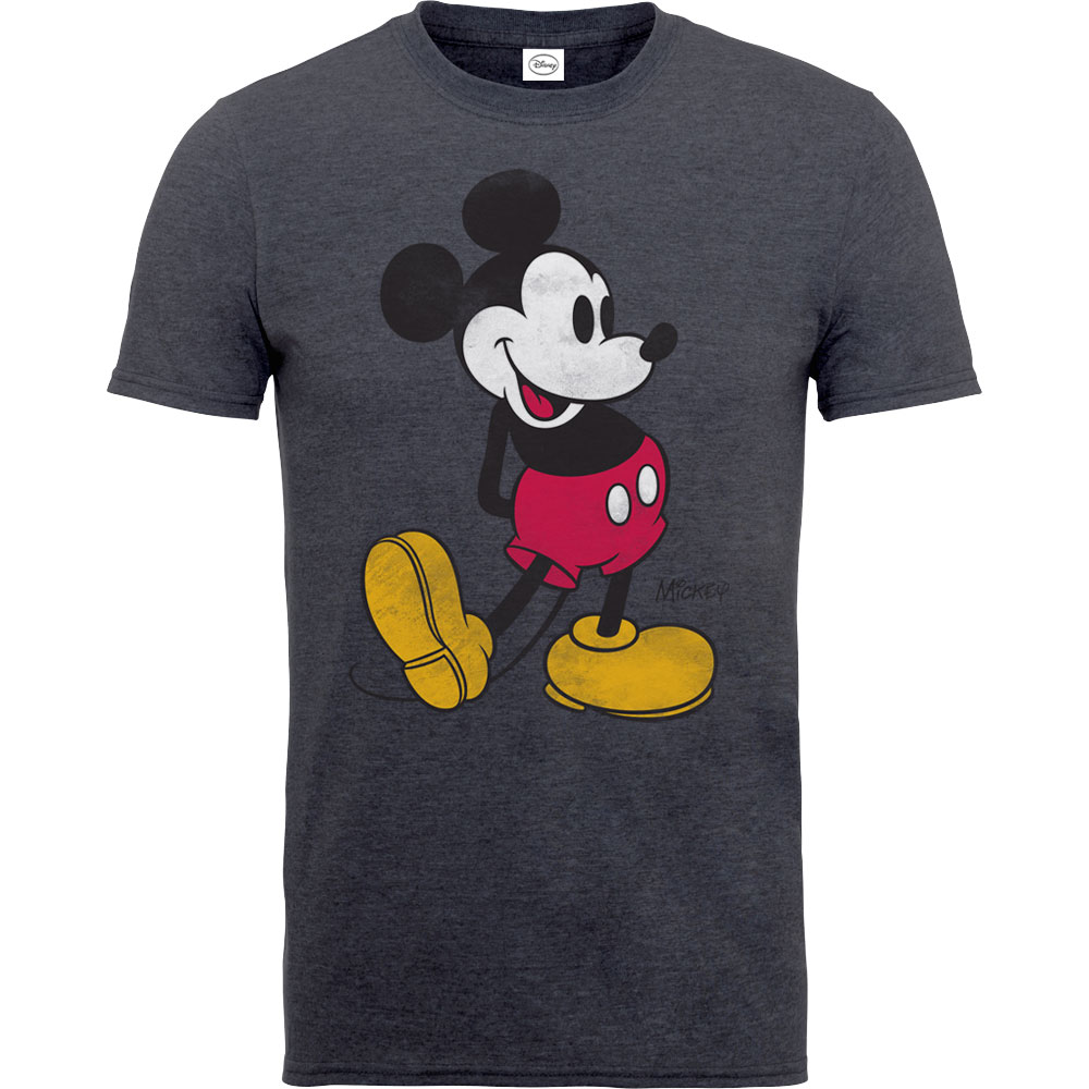 Disney Unisex T-Shirt: Mickey Mouse Vintage (Small)