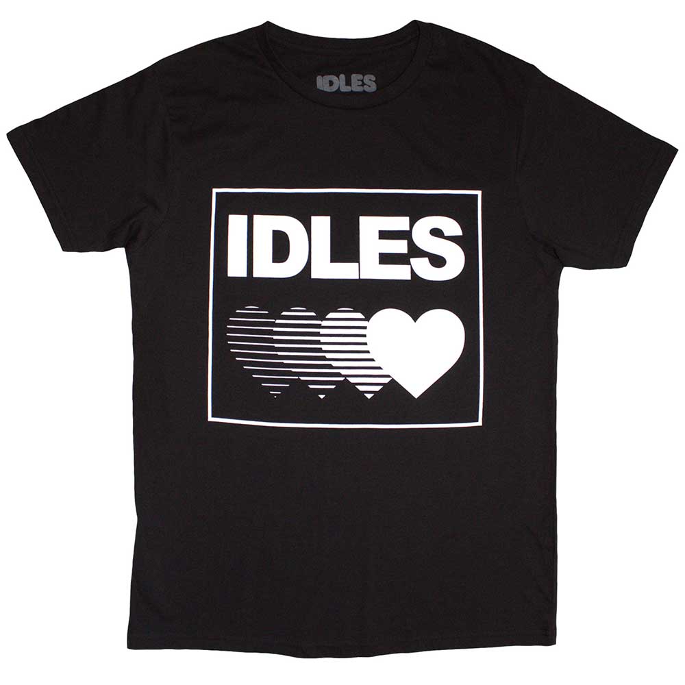 Idles Unisex T-Shirt: Gradient Heart (Small)