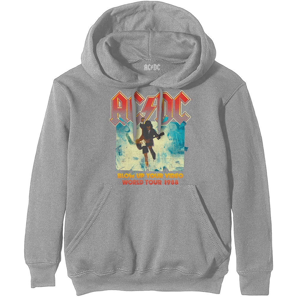 AC/DC Unisex Pullover Hoodie: Blow Up Your Video (X-Large)
