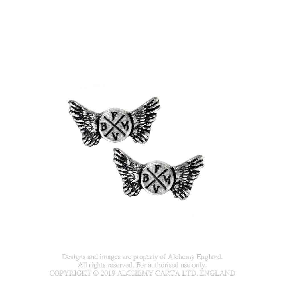 Bullet For My Valentine Stud Earrings: Wings - 2
