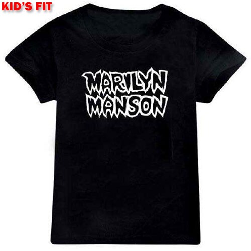 Marilyn Manson Kids T-Shirt: Classic Logo (5-6 Years)