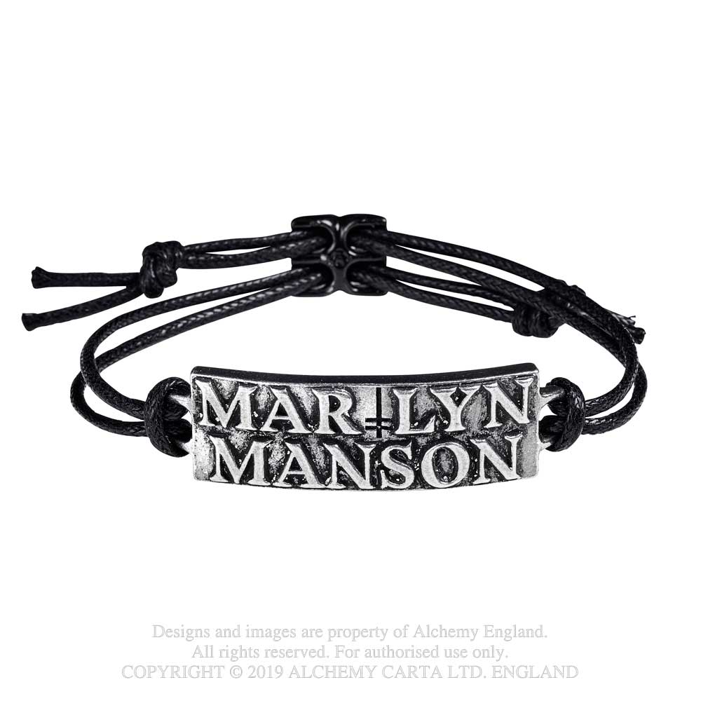 Armbånd: Marilyn Manson - Logo - 2