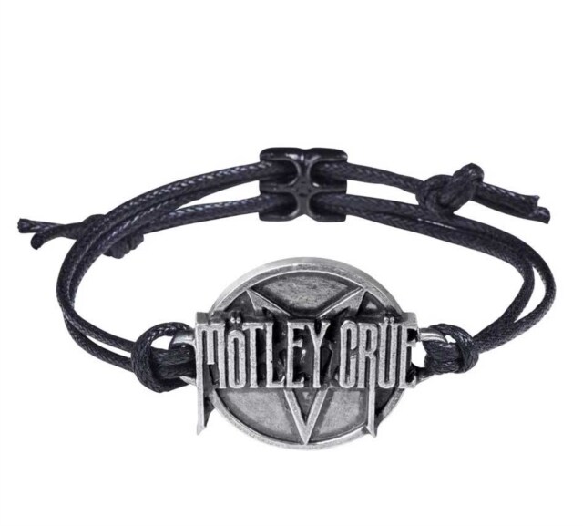 Bracelet: Mötley Crüe - Pentagram Disc