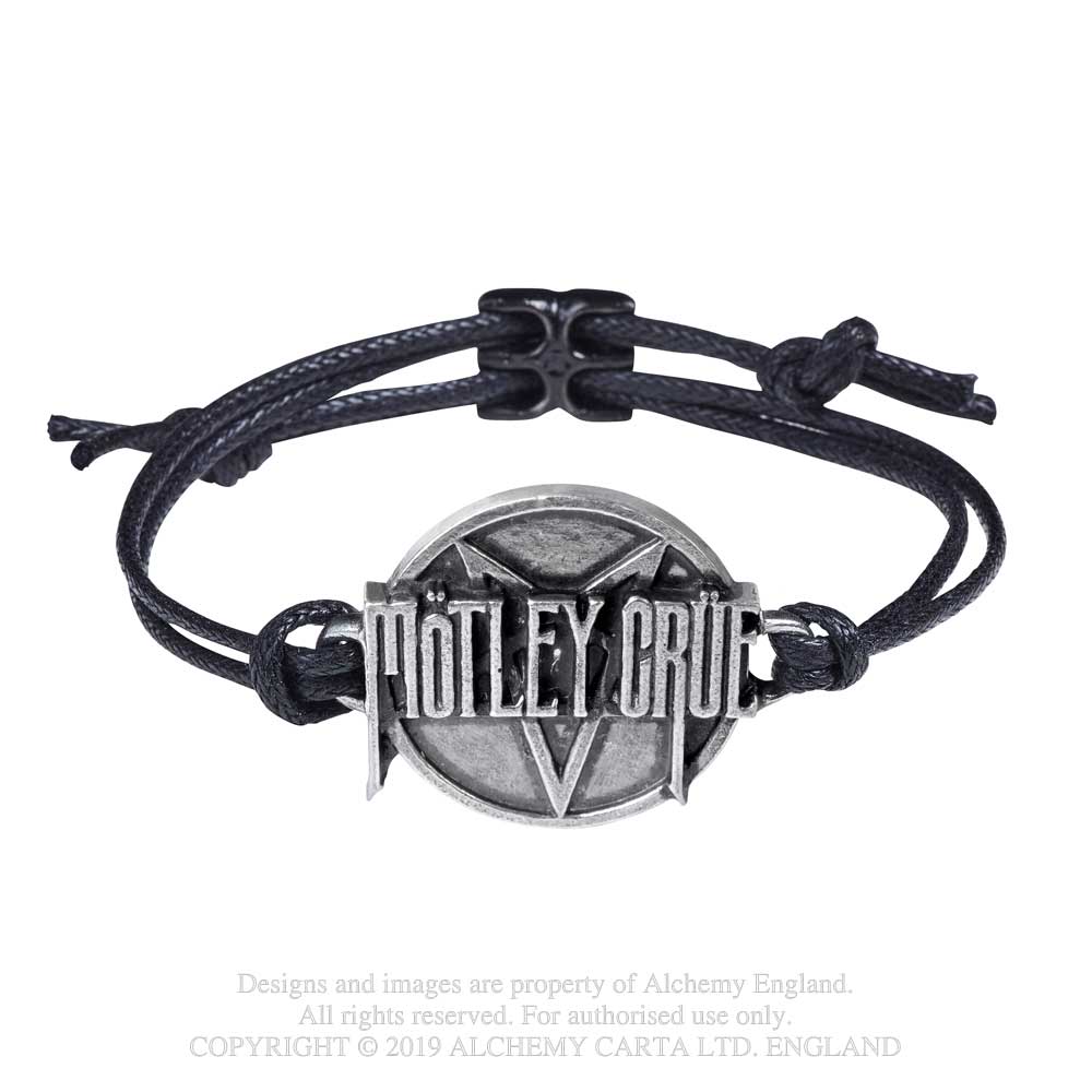 Bracelet: Mötley Crüe - Pentagram Disc - 2