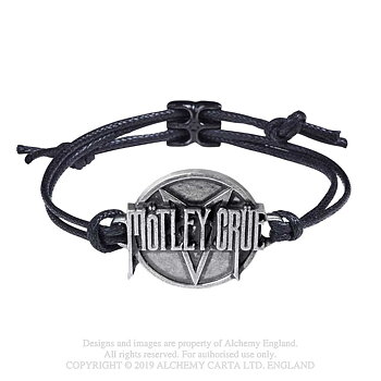 Armband: Mötley Crüe - Pentagram Disc