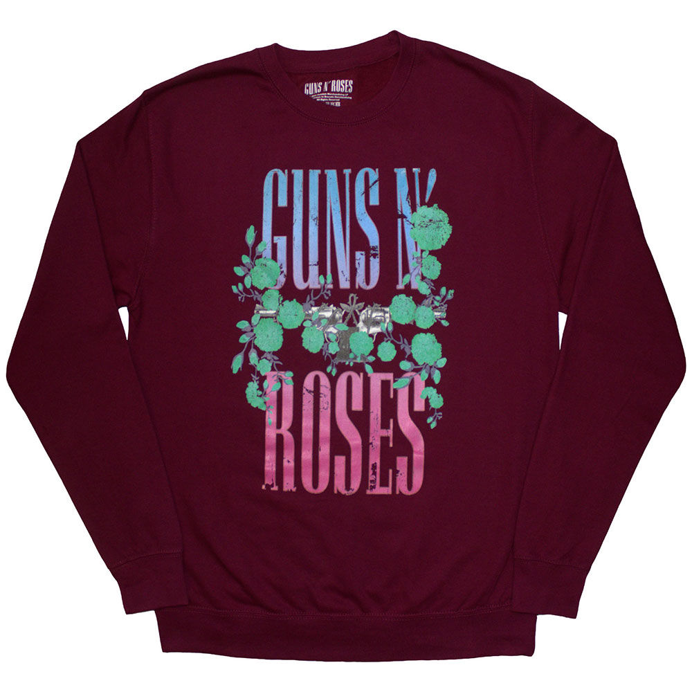 Guns N' Roses Unisex Sweatshirt: Guns & Vine (Medium)