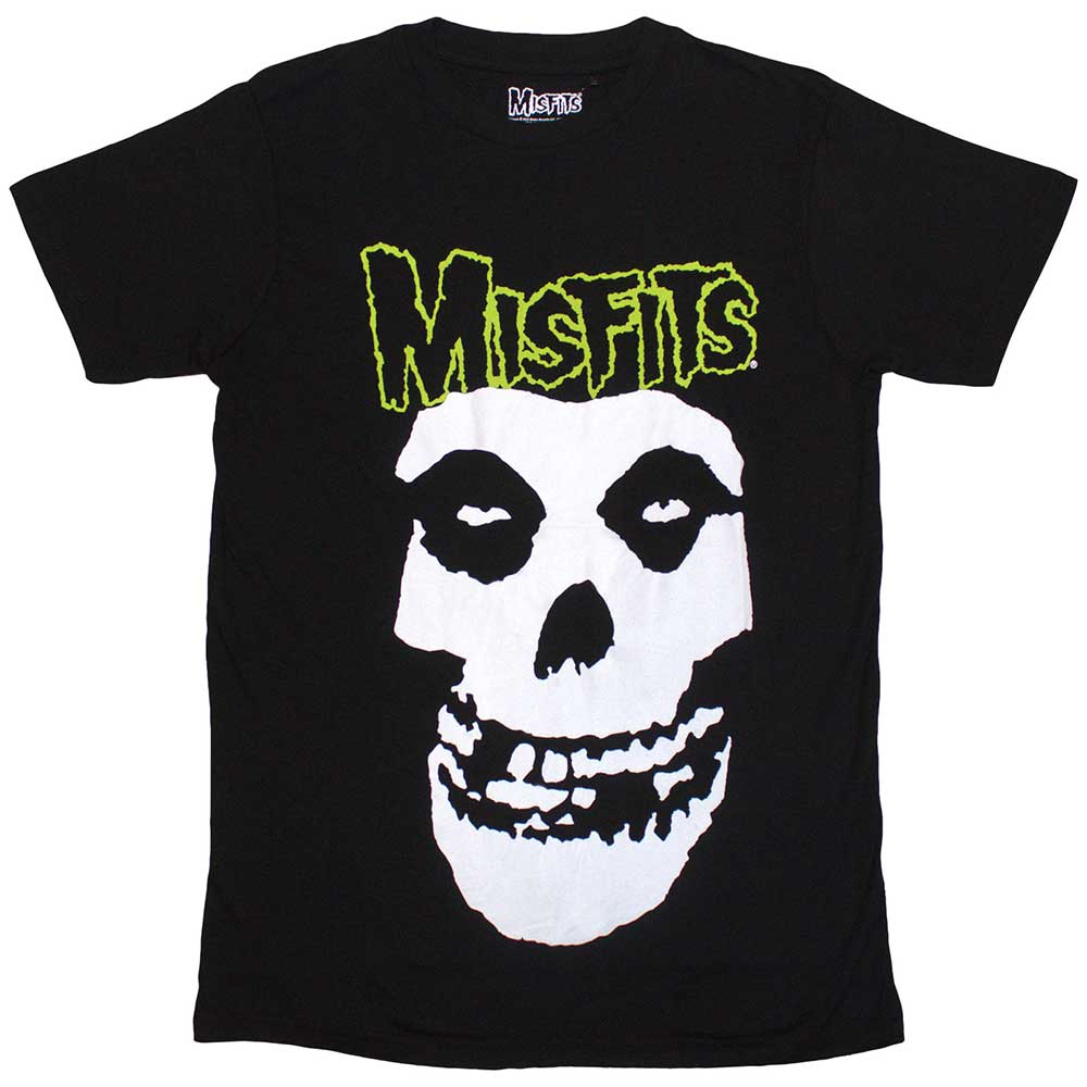 Misfits Unisex T-Shirt: Skull & Logo (Medium)