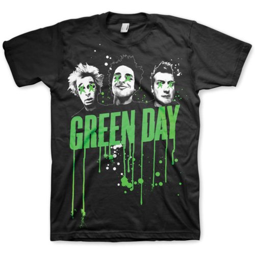 Green Day Unisex T-Shirt: Drips (XX-Large)
