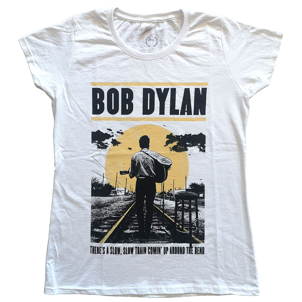 Bob Dylan Ladies T-Shirt: Slow Train (XX-Large)