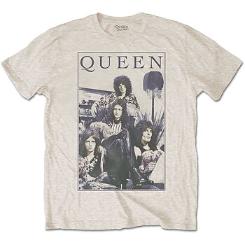 Queen Unisex T-Shirt: Vintage Frame (Medium)