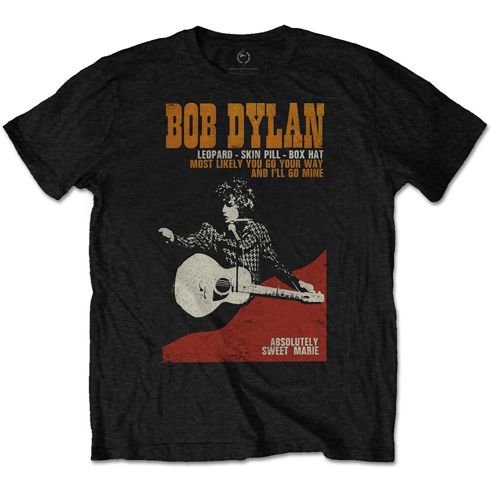 Bob Dylan Unisex T-Shirt: Sweet Marie (XX-Large)