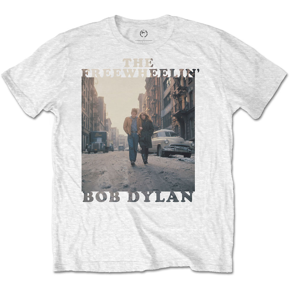 Bob Dylan Unisex T-Shirt: The Freewheelin' (Medium)