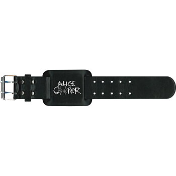 Alice Cooper Leather Wrist Strap: Eyes