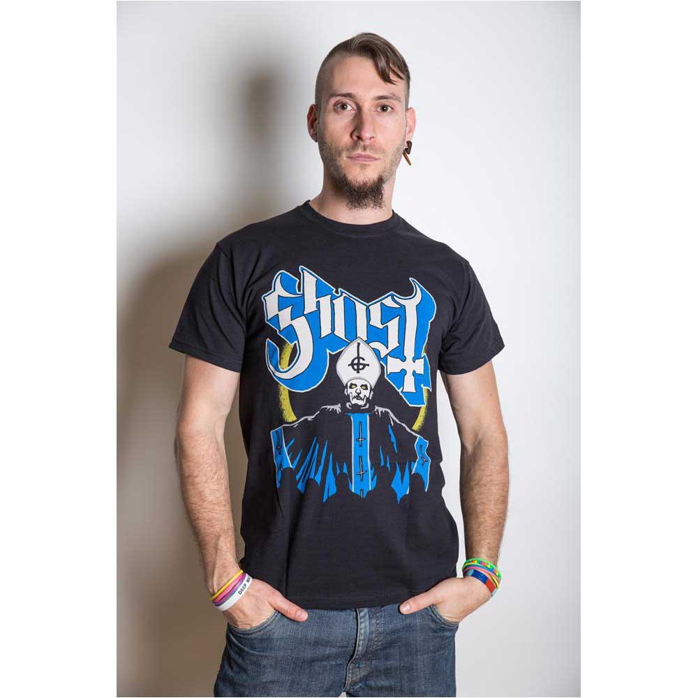Ghost Unisex T-Shirt: Papa & Band (X-Large)