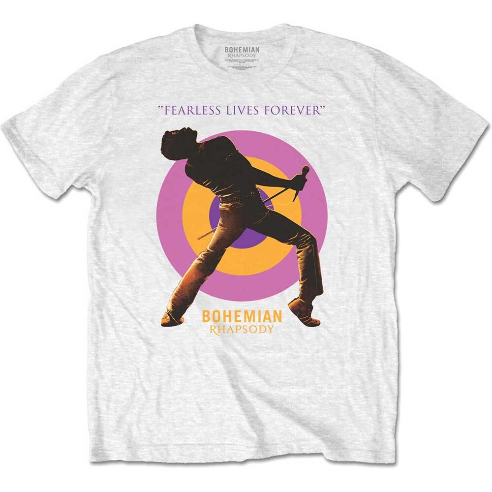 Queen Unisex T-Shirt: Fearless (X-Large)
