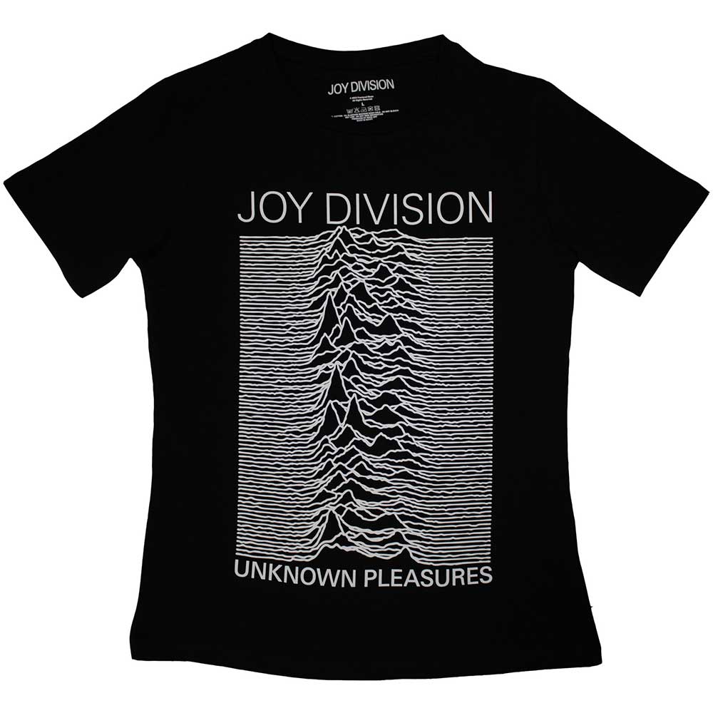Joy Division Ladies T-Shirt: Unknown Pleasures FP (X-Large)
