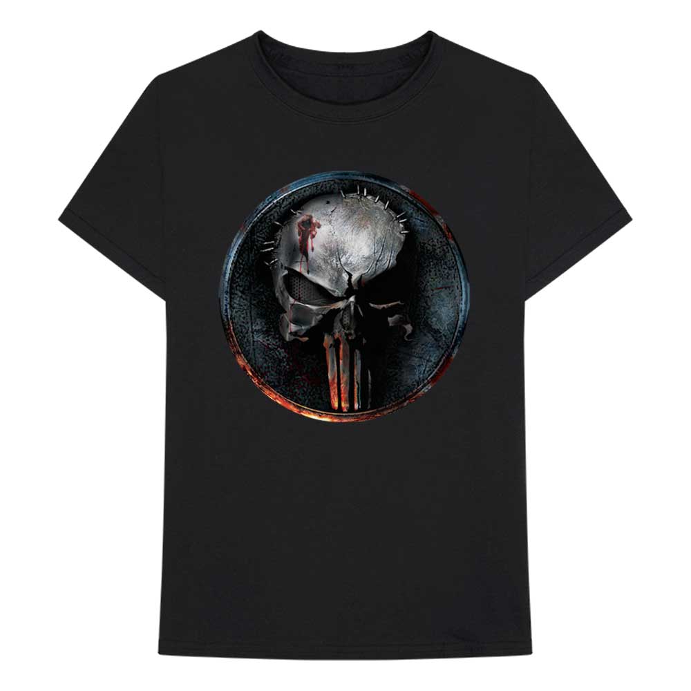 Marvel Comics Unisex T-Shirt: Punisher Gore Skull (Small)