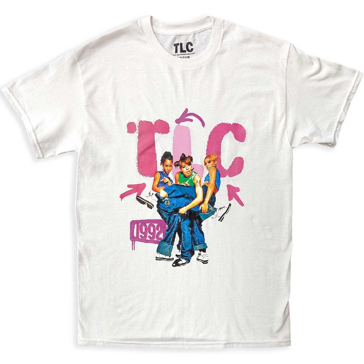 TLC Unisex T-Shirt: Kicking Group (X-Large)
