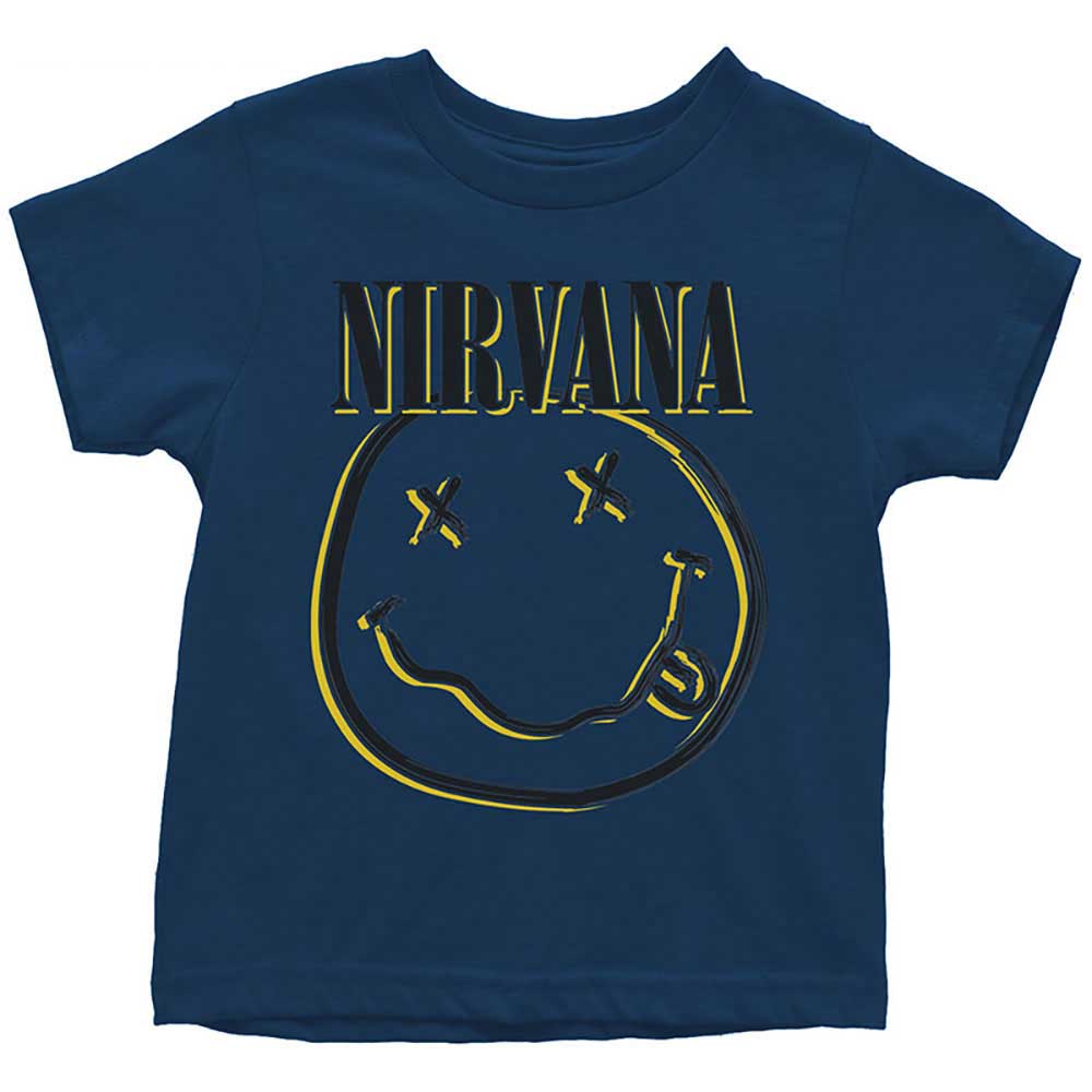 Nirvana Kids Toddler T-Shirt: Inverse Smiley (4 Years) - 2