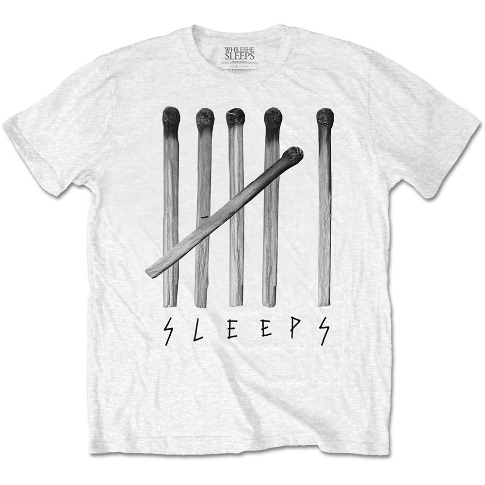While She Sleeps Unisex T-Shirt: Matches (XX-Large) - 2