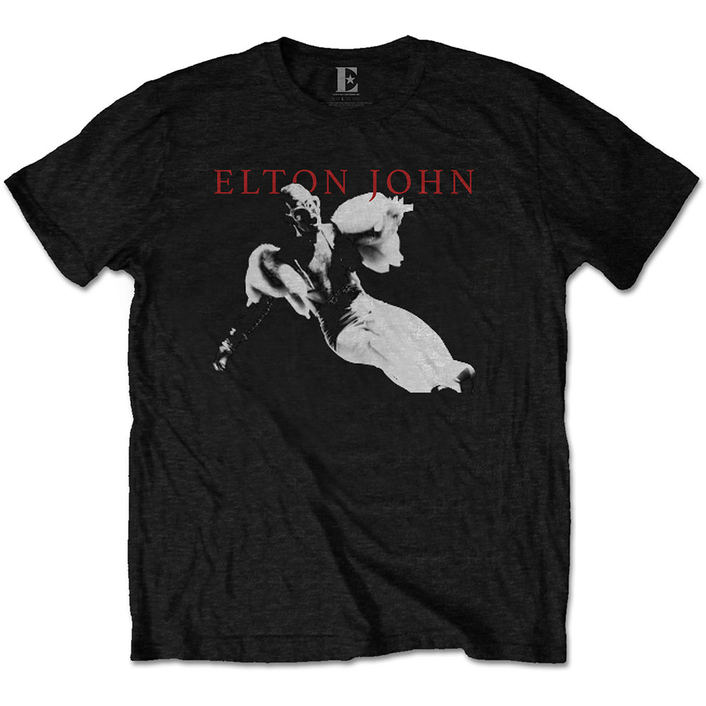 Elton John Unisex T-Shirt: Homage 1 (Medium)
