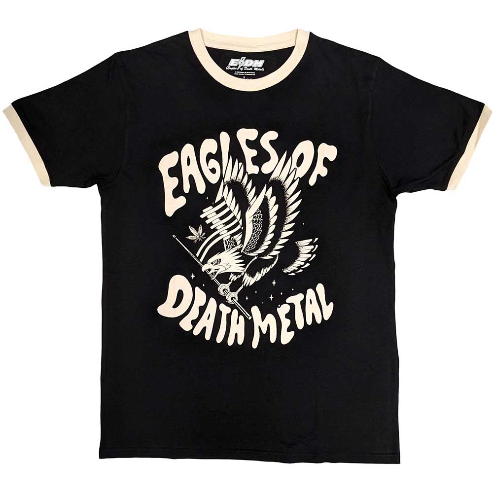 Eagles of Death Metal Unisex Ringer T-Shirt: Eagle Ringer (XX-Large)
