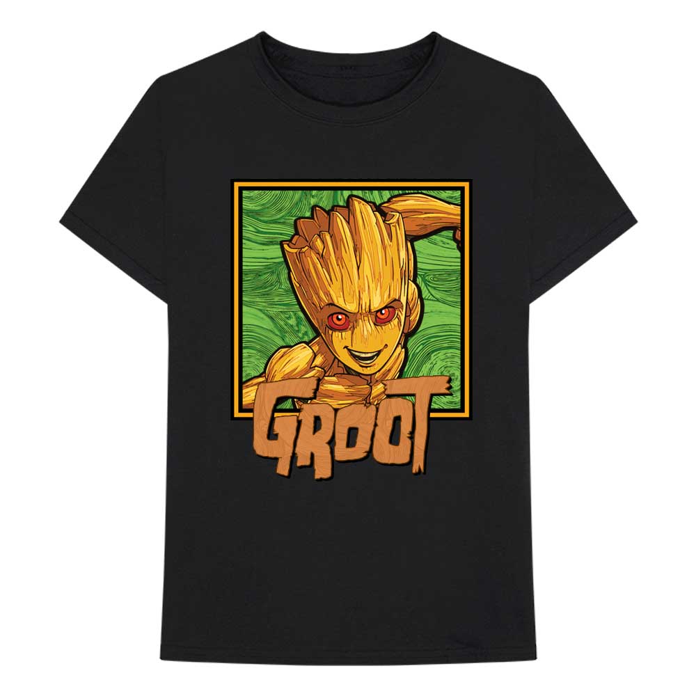 Marvel Comics Unisex T-Shirt: I am Groot - Groot Square (X-Large)