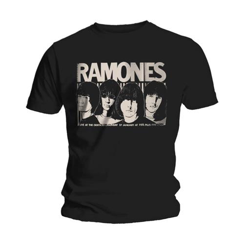 Ramones Unisex T-Shirt: Odeon Poster (X-Large)