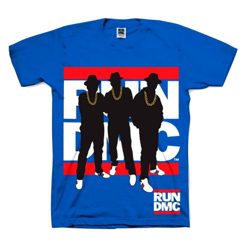 Run DMC Unisex T-Shirt: Silhouette (X-Large)