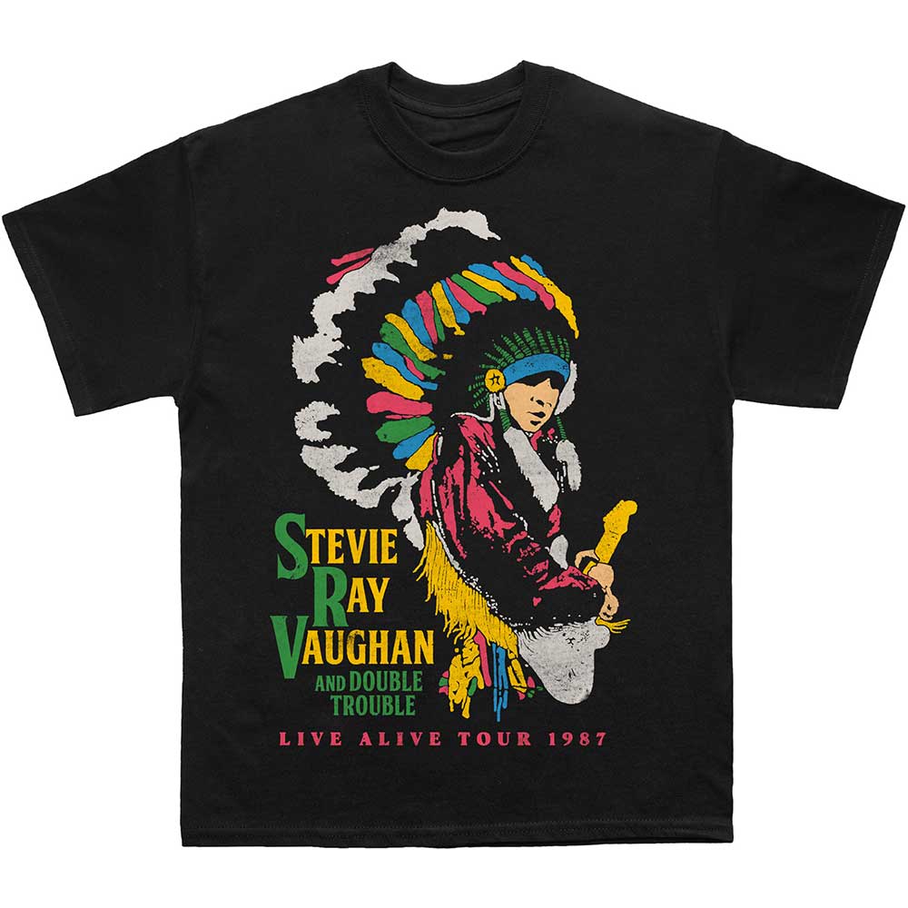 Stevie Ray Vaughan Unisex T-Shirt: Double Trouble (XX-Large)