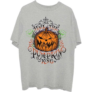 Disney Unisex T-Shirt: The Nightmare Before Christmas All Hail…  (Large)