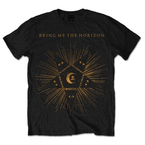 Bring Me The Horizon Unisex T-Shirt: Black Star (X-Large)