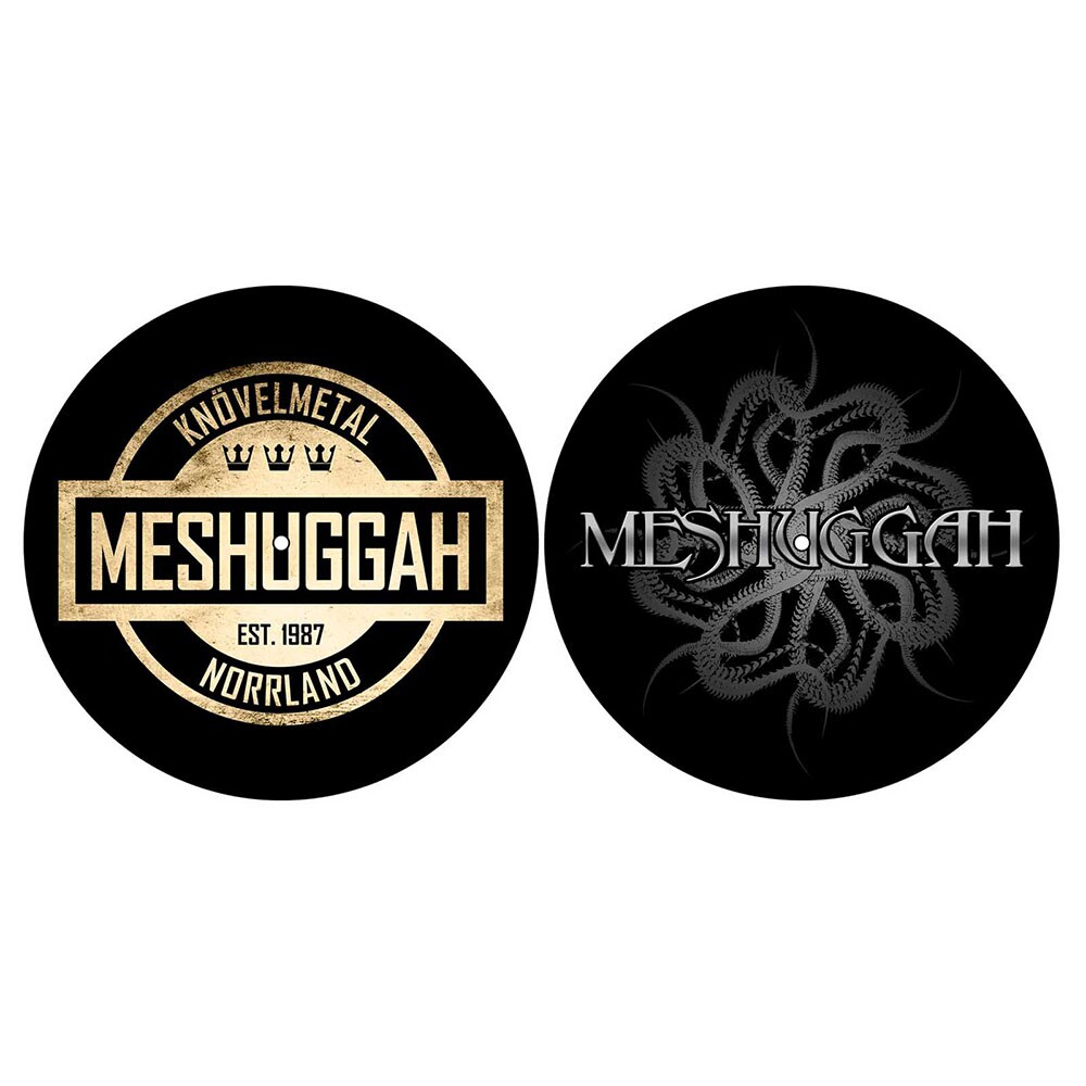 Meshuggah Turntable Slipmat Set: Crest/Spine (Retail Pack)
