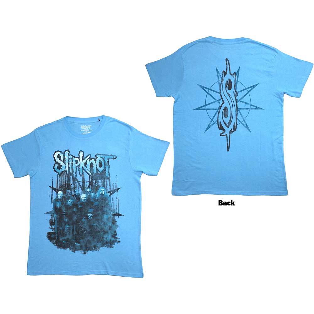 Slipknot Unisex T-Shirt: The End, So Far Band (Back Print) (Medium)
