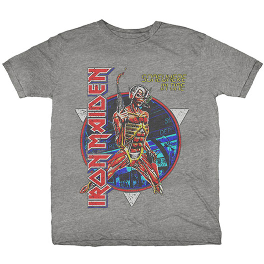 Iron Maiden Unisex T-Shirt: Somewhere in Time (XX-Large)
