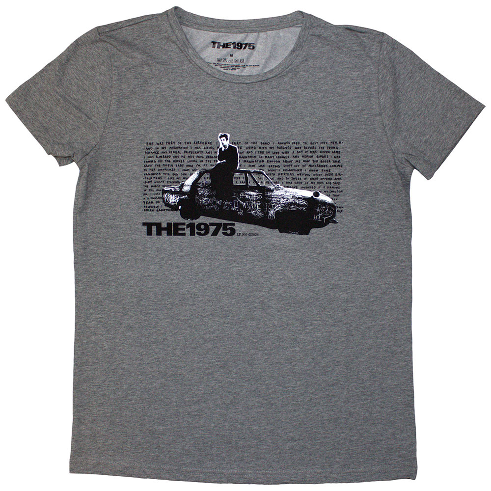The 1975 Ladies T-Shirt: Car Photo (Small)